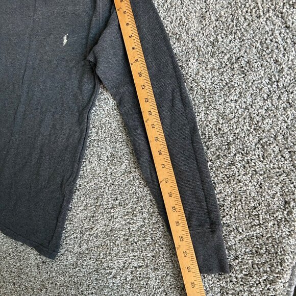 Polo Ralph Lauren Men's Size S Waffle Knit Long Sleeve Crewneck Tee Shirt - Picture 5 of 7